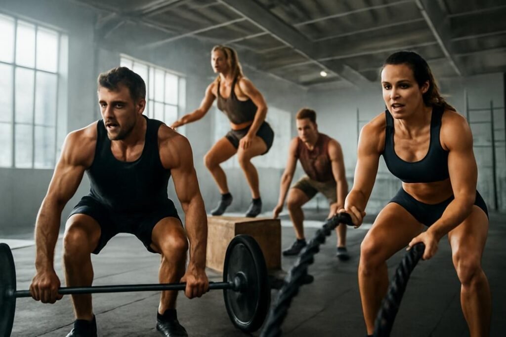 Crossfit intenso: transforme seu corpo e mente em poucas semanas